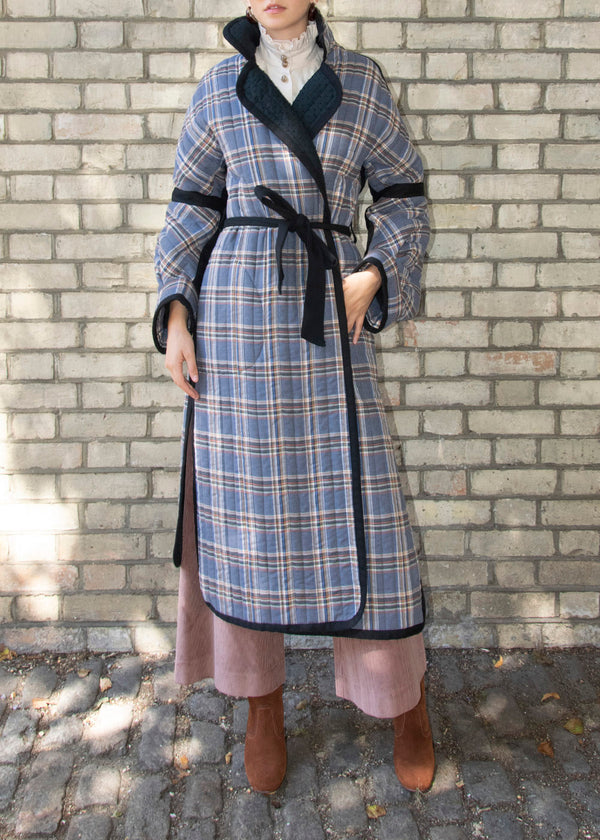 Classic quilted Blanket coat - MTO