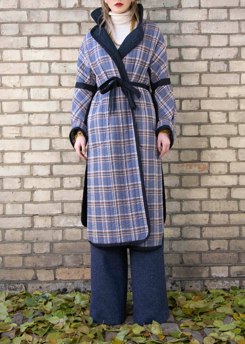 Classic quilted Blanket coat