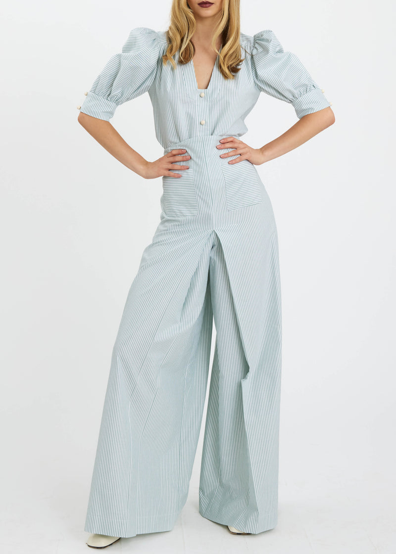 SIDONIE Blouse & GEMMA Palazzo Trousers Set - RTW